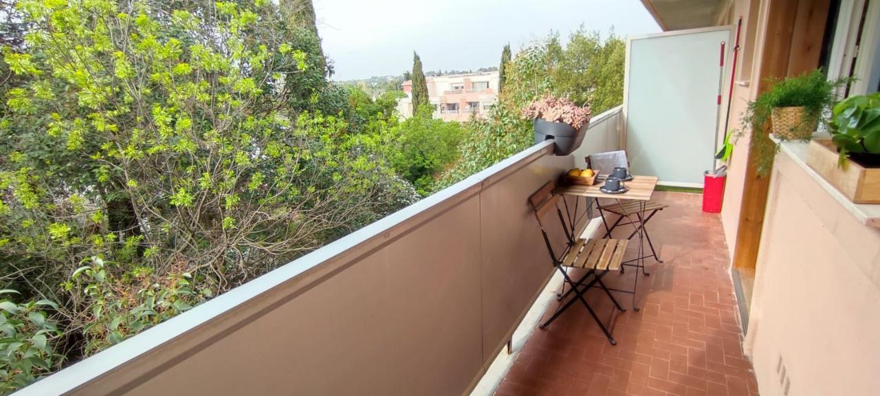 Michelet Studio Climatise Avec Balcon Et Parking Ferme Montpellier Kültér fotó