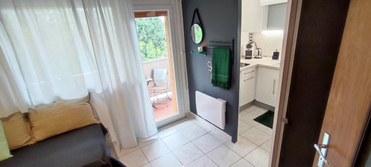 Michelet Studio Climatise Avec Balcon Et Parking Ferme Montpellier Kültér fotó