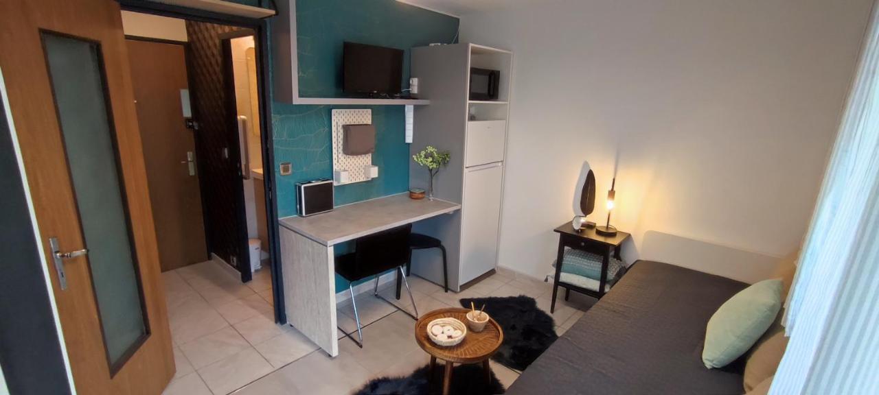 Michelet Studio Climatise Avec Balcon Et Parking Ferme Montpellier Kültér fotó